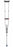 Medline Quick-Fit Aluminum Crutches - Quick-Fit Crutches, 4'7"-6'7" - MDS80540