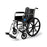 Medline 2000 Series Wheelchairs - Excel Wheelchair with Permanent Arms, Swing-Away Footrests, 18" - MDS806150D