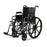 Medline K2 Basic Vinyl Wheelchairs - K2 Basic Wheelchair with 18"W Seat, Removable Desk-Length Arms and Swing-Away Leg Rests - MDS806250EV