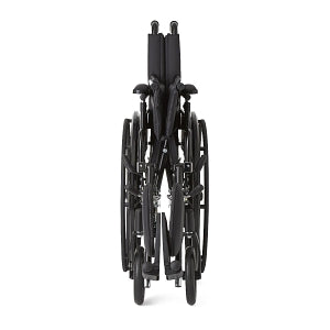 Medline K4 Lightweight Wheelchairs - K4 Lightweight Wheelchair with Height-Adjustable Swing-Back Desk-Length Arms and Elevating Leg Rests, 300 lb. Weight Capacity, 18" Width - MDS806550PLUS