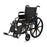 Medline K4 Lightweight Wheelchairs - K4 Lightweight Wheelchair with Swing-Back Desk-Length Arms and Detachable Swing-Away Elevating Leg Rests, 300 lb. Weight Capacity, 18" Width - MDS806550