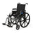 Medline K4 Basic Lightweight Wheelchair - K4 Extra-Wide Lightweight Wheelchair with Removable Swing-Back Desk-Length Arms and Swing-Away Footrests, Gray, 20" Width - MDS806560E