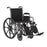Medline K3 Basic Lightweight Wheelchairs - K3 Basic Lightweight Wheelchair with Removable Desk-Length Arms and Elevating Leg Rests, 300 lb. Weight Capacity, 18" Width - MDS806650E