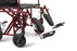 Medline Freedom Plus Lightweight Bariatric Transport Chairs - 22"W Freedom Plus Lightweight Bariatric Transport Chair - MDS808200BAR