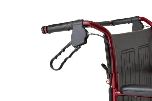 Medline Freedom Plus Lightweight Bariatric Transport Chairs - 22"W Freedom Plus Lightweight Bariatric Transport Chair - MDS808200BAR