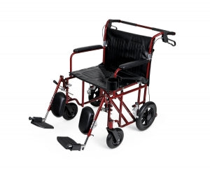Medline Freedom Plus Lightweight Bariatric Transport Chairs - 22"W Freedom Plus Lightweight Bariatric Transport Chair - MDS808200BAR