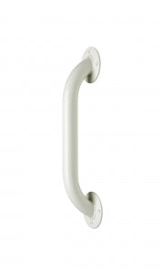 Medline Enamel Grab Bar - White Enamel Grab Bar, 12", 250 lb. Capacity - MDS86012