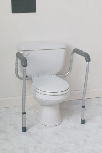 Medline Commode Safety Rails Bracket - Bracket for Toilet Safety Rails - MDS86100BRT