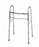 Medline Two-Button Folding Walkers without Wheels - Two-Button Adult Walker, Basic - MDS864104B