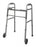 Medline Youth Two-Button Folding Walkers with 5" Wheels - Junior Walker, 2 Button, Folding, 5" Wheels - MDS86410JW54