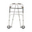 Medline Folding Paddle Walkers with 5" Wheels - Adult Folding Paddle Walker, 5" Wheels - MDS86410P5