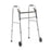 Medline Folding Paddle Walkers with 5" Wheels - Adult Folding Paddle Walker, 5" Wheels - MDS86410P5