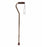 Medline Offset Handle Fashion Canes - Offset Cane, Bronze, Aluminum - MDS86420BRZW