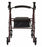 Medline Basic Rollators - Basic Rollator with 6" Wheels, Burgundy, Junior - MDS86850EJR