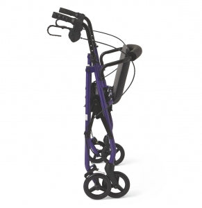 Medline Basic Rollators - Basic Rollator with 6" Wheels, Purple - MDS86850EP
