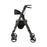 Medline Momentum Rollators - Momentum Rollator with Height-Adjustable Seat and Handles, Grey - MDS86870G