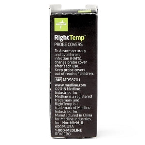 Medline RightTemp Tympanic Thermometer - RightTemp Tympanic Thermometer Probe Cover - MDS8701