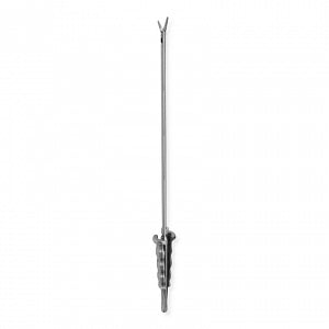 Medline DeBakey Cardiovascular Forceps - 9-4/5" (25 cm) DeBakey Cardiovascular Tissue Forceps with Straight 5 mm Tip - MDS8759163