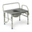 Medline Bariatric Drop-Arm Commode - Bariatric Drop-Arm Commode, 1, 000 lb. Weight Capacity - MDS89668XW1K