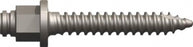 Medline Stainless Steel Distraction Pin Screws - Stainless Steel Distraction Pin Screw, Blunt, 12 mm - SS-0088