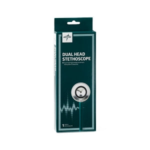 Medline Dual-Head Stethoscopes - Dual-Head Stethoscope, Hunter Green - MDS926207
