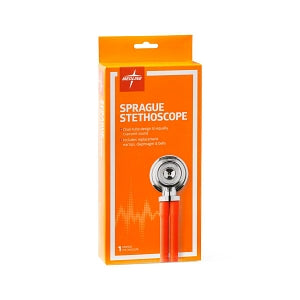 Medline Sprague Rappaport Stethoscopes - Sprague Rappaport Stethoscope, Orange - MDS926312