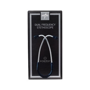 Medline Synergy Dual-Frequency Stethoscopes - Synergy Dual-Frequency Stethoscope, Black - MDS926501