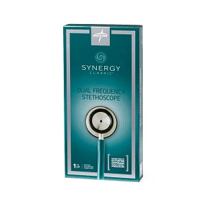 Medline Synergy Dual-Frequency Stethoscopes - Synergy Dual-Frequency Stethoscope, Hunter Green - MDS926503