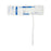 Medline Single-Tube Blood Pressure Cuffs with Male Luer Connector - Disposable Single-Tube Blood Pressure Cuff with Male Luer Connector, Infant - MDS9910ML