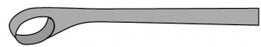 Medline Arthroscopy Curettes - CURETTE, ANTHROSCOPY, RING, ANG 15D, 3MM - MDS9911150