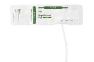 Medline Single-Tube Blood Pressure Cuffs with Slip Luer Connector - Disposable Single-Tube Blood Pressure Cuff with Slip Luer Connector, Child - MDS9911SL