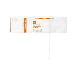 Medline Greensmart Blood Pressure Cuff - Greensmart Disposable 1-Tube Blood Pressure Cuff with HP Connector, Small Adult - MDS9912HPNG