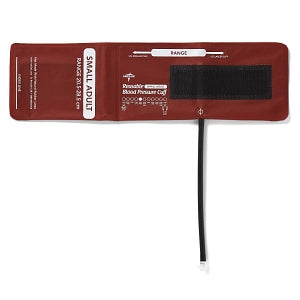 Medline Single-Tube Reusable Blood Pressure Cuffs with Bayonet Connector - Reusable 1-Tube Blood Pressure Cuff with HP Connector, Small Adult - MDS9912HPRE
