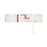 Medline Single-Tube Blood Pressure Cuffs with Male Marquette Connector - Disposable 1-Tube Blood Pressure Cuff with Male Marquette Connector, Adult Long - MDS9913MQMLL