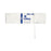 Medline Single-Tube Blood Pressure Cuffs with Male Marquette Connector - Disposable 1-Tube Blood Pressure Cuff with Male Marquette Connector, Adult - MDS9913MQML