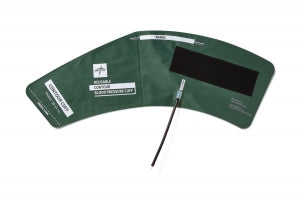 Medline Bariatric Contour Blood Pressure Cuffs - Reusable Bariatric Curve Single-Tube Blood Pressure Cuff - MDS9914BCRE