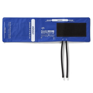 Medline Dual-Tube Reusable Blood Pressure Cuffs with Marquette Connector - Reusable 2-Tube Blood Pressure Cuff with MQ Connectors, Adult - MDS9923MQRE