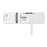 Medline Double-Tube Blood Pressure Cuffs with Screw Connector - Disposable 2-Tube Blood Pressure Cuff with Screw Connector, Large Adult - MDS9924DM