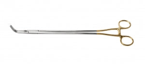 Medline Zeppelin Angled Clamps - Zeppelin Angled Hysterectomy Clamp, 14" - MDS9930735