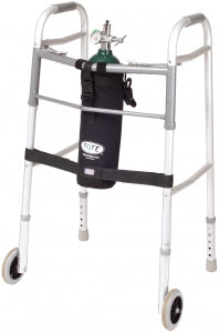 Kinsman Walker O2 Tank Holders - O2 Tank Holder for Wheeled Walker, E and T Tanks - 80221