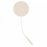 Compass Health Brands Tens Unit Electrodes - Foam Electrode, Round, 2" Dia., White, 4/Bag - EF2000WF2