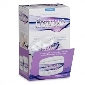 Prepak Products, Inc Free-Up Massage Cream - CREAM, MASSAGE, FREE-UP, 7G, 50CT DSPNSR - 477