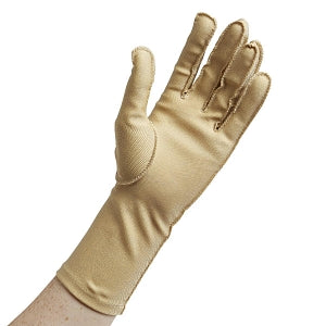 Safariland LLC Over-Wrist Length Full-Finger Edema Glove - DBD-GLOVE, EDEMA, FULL FINGER, L, LFT, TAN - 1010700