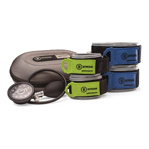 HawkGrips Blood Flow Restriction Bands - Blood Flow Restriction Bands, 4-Band Individual Package, Sizes 1 and 3 - PKG-00100-02