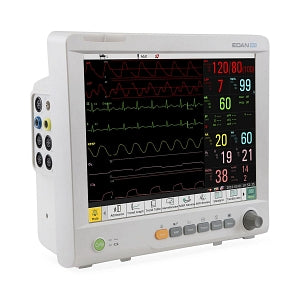 Edan Instruments, Inc Edan iM80 Patient Monitors - iM80 Touchscreen Patient Vitals Monitor with ECG, Blood Pressure, Temperature, Printer - IM80.S.P.T