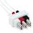 Medline Disposable ECG Leadwires - LEADWIRE, DISP, 3-LEAD, PINCH, PHIL TPIN - MDSLWP304