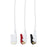 Medline Disposable ECG Leadwires - LEADWIRE, DISP, 3-LEAD, PINCH, NIHON KOH - MDSLWP306