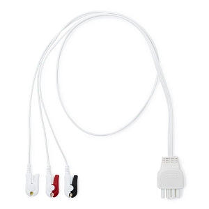 Medline Disposable ECG Leadwires - LEADWIRE, DISP, 3-LEAD, PINCH, NIHON KOH - MDSLWP306