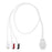 Medline Disposable ECG Leadwires - LEADWIRE, DISP, 3-LEAD, PINCH, NIHON KOH - MDSLWP306