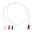 Medline Disposable ECG Leadwires - LEADWIRE, DISP, 3-LEAD, PINCH, DIN - MDSLWP307